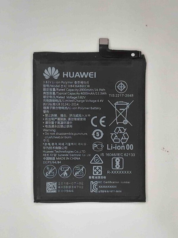 huawei p20 pro battery