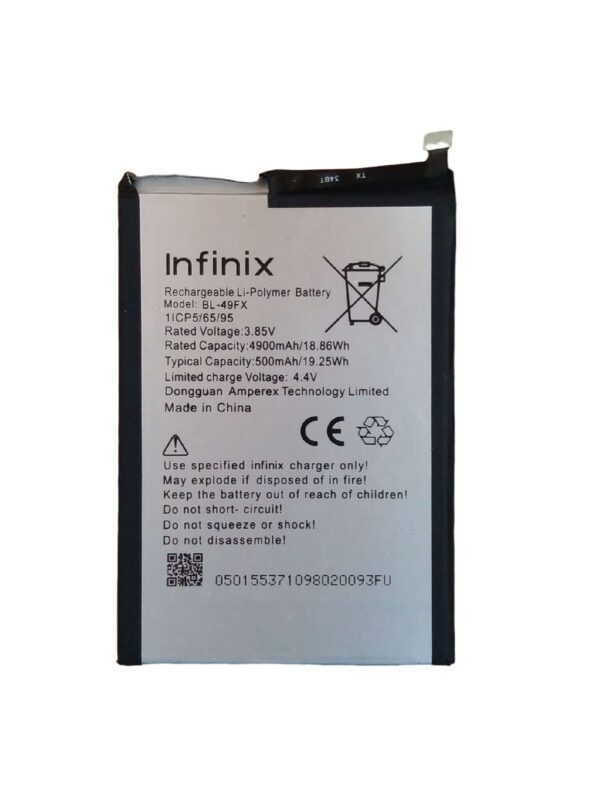 infinix hot 8 battery bl49fx