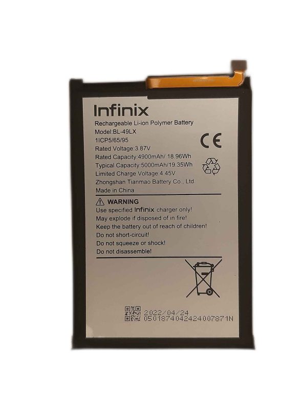 infinix hot 12 battery