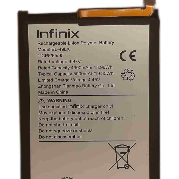 infinix hot 12 battery replacement