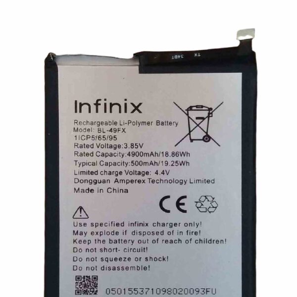 infinix hot 8 battery