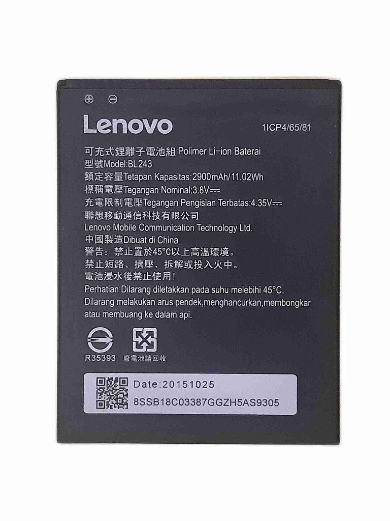 lenovo k3 note battery