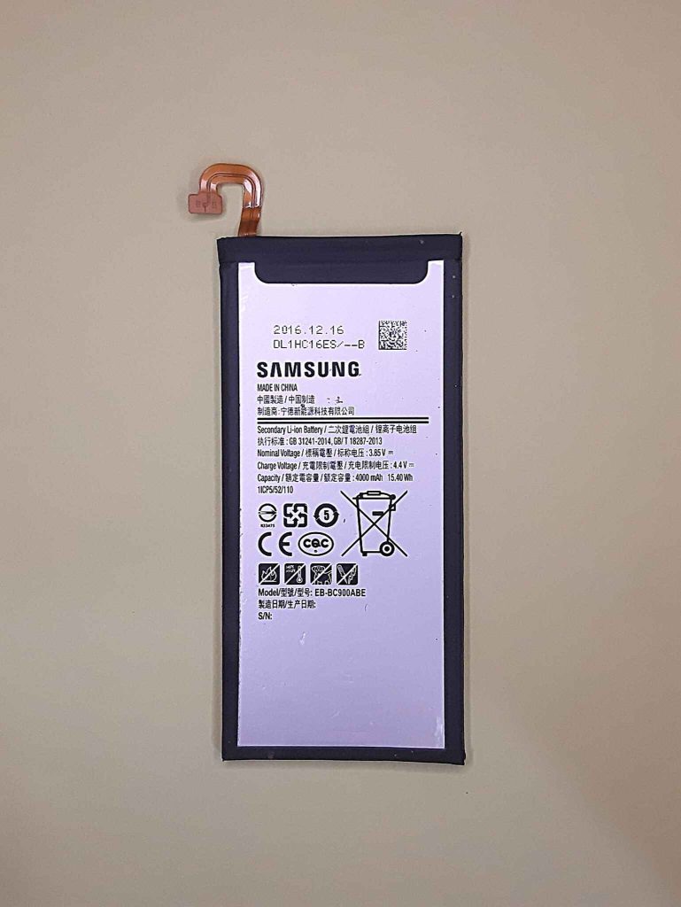 samsung galaxy c9 pro battery