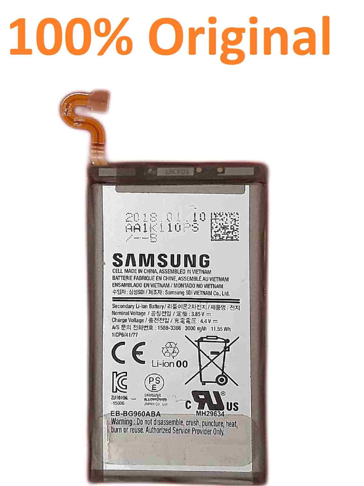 samsung galaxy s9 battery