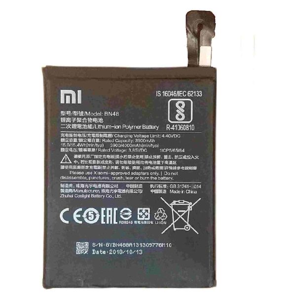 xiaomi redmi note 6 pro battery